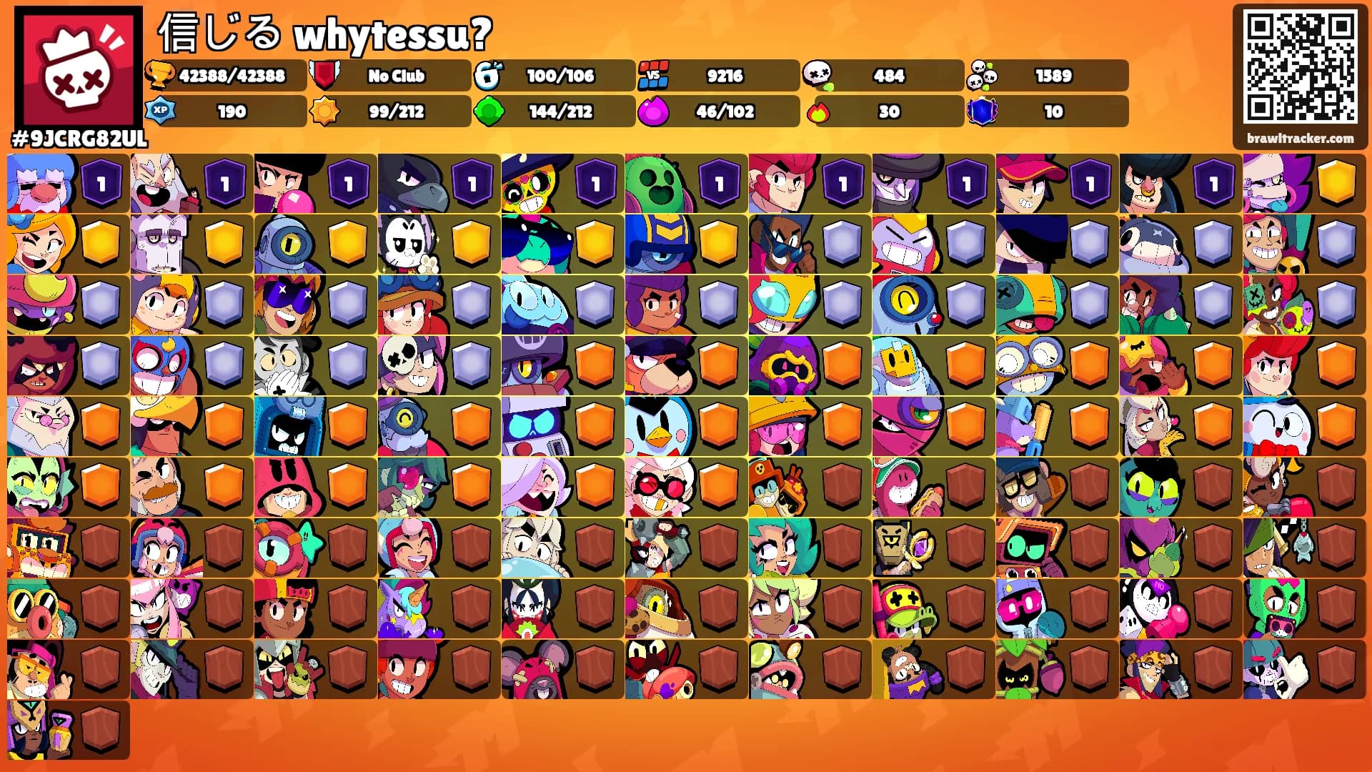 信じる whytessu?'s Ranks