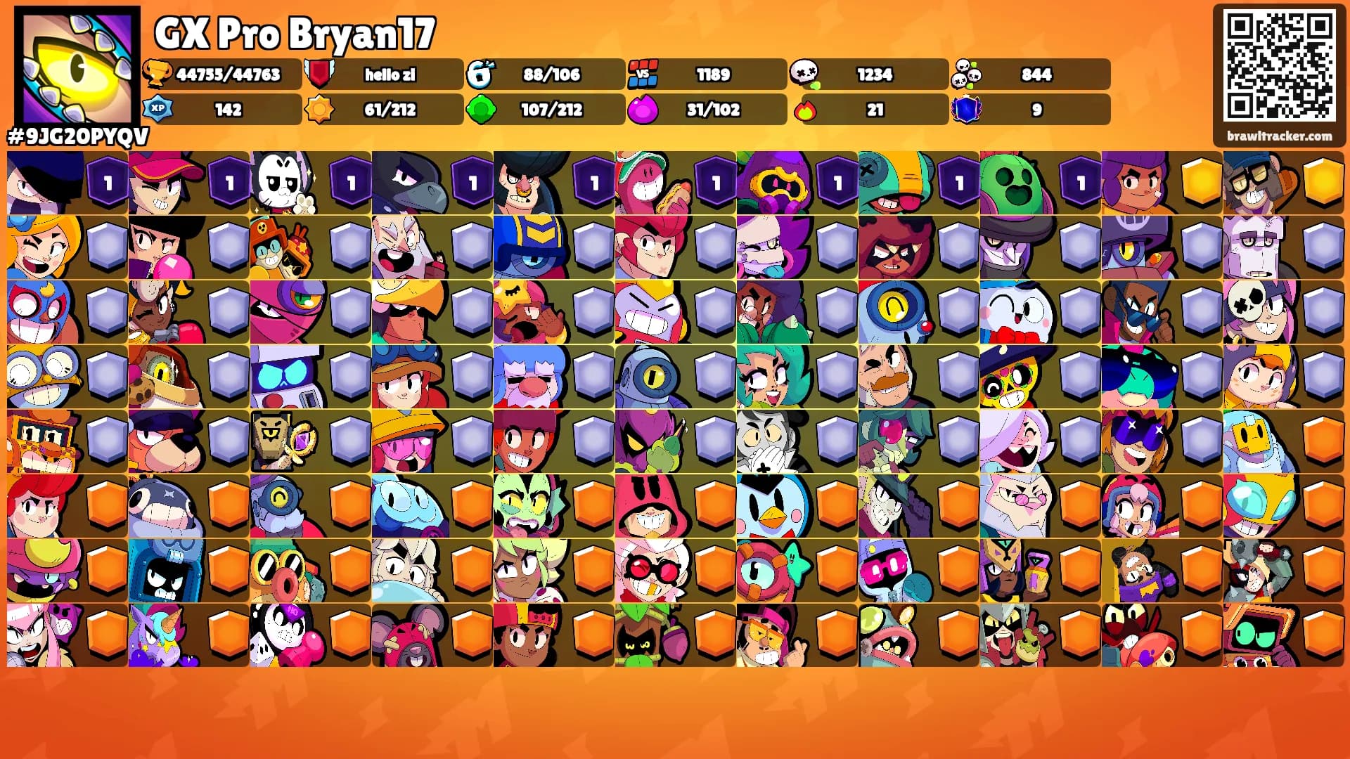GX Pro Bryan17's Ranks
