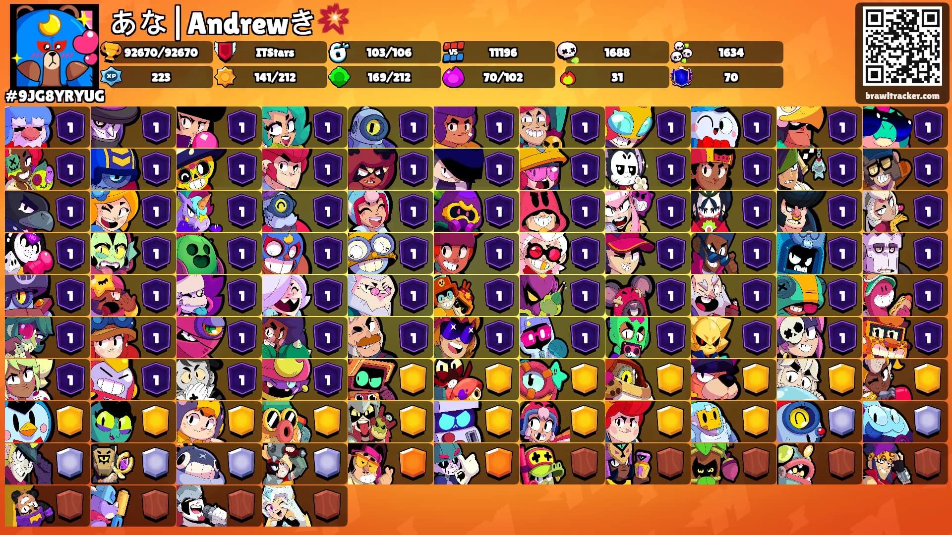 あな|Andrewき💥's Ranks