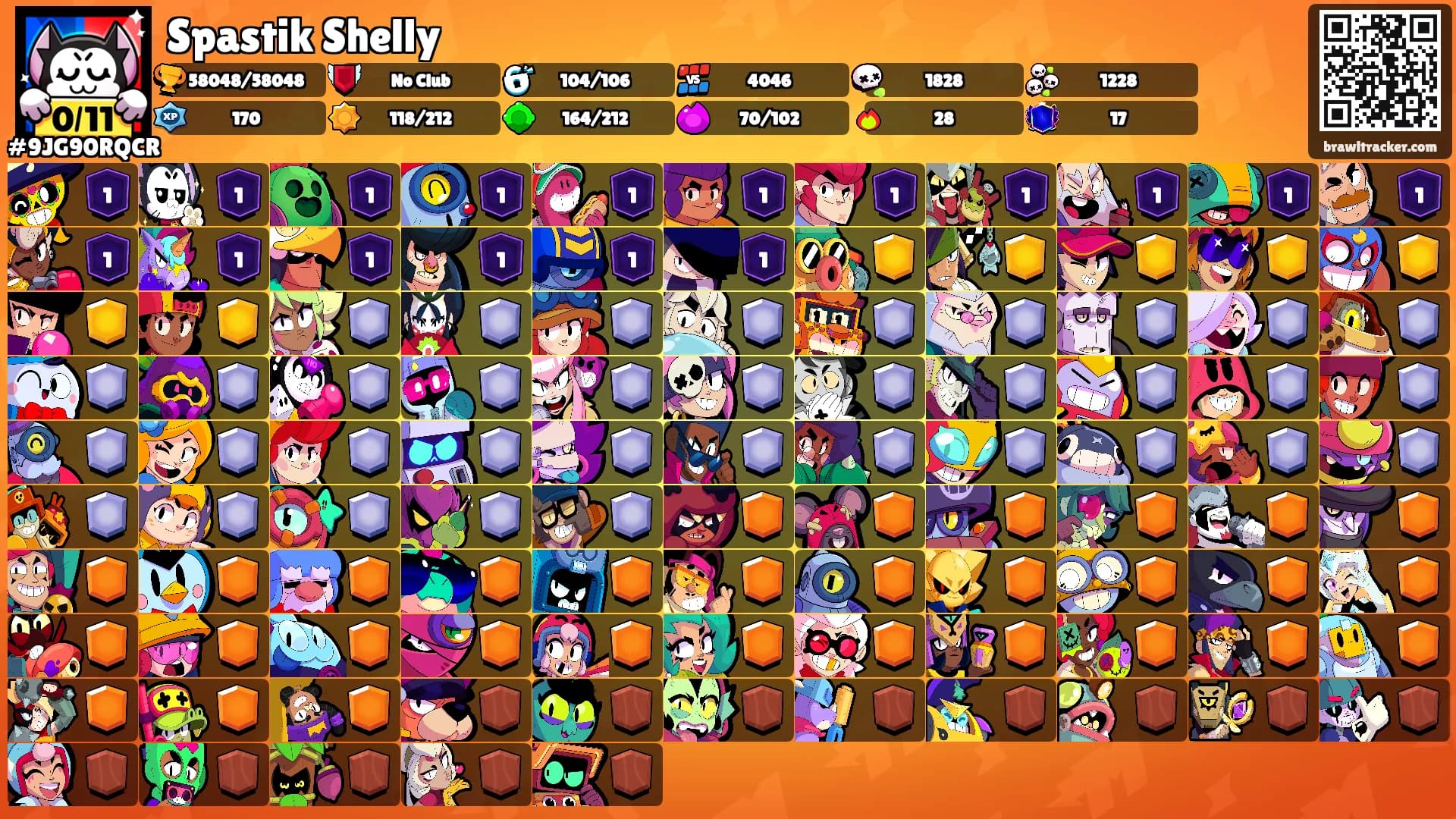 Spastik Shelly's Ranks