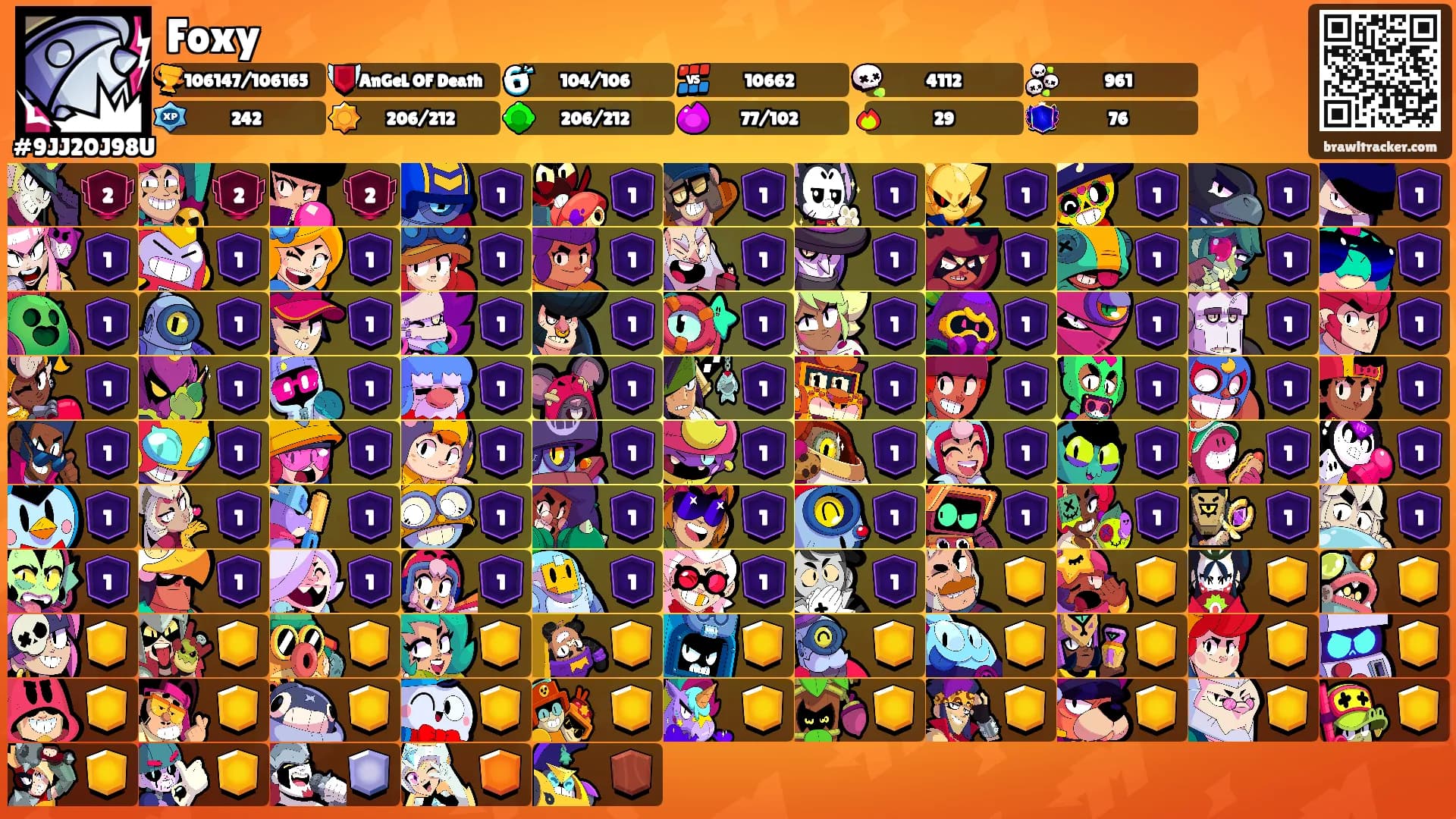 Foxy's Ranks