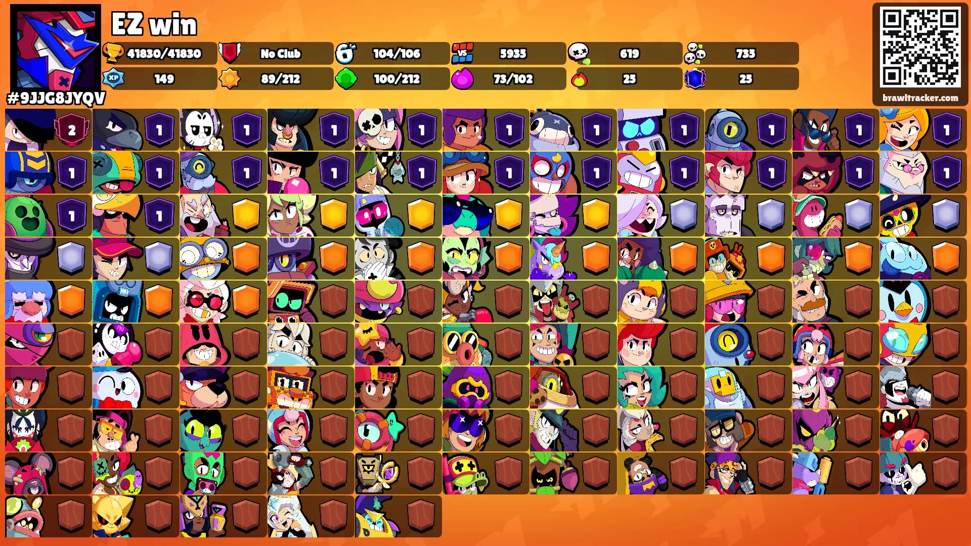 EZ win's Ranks