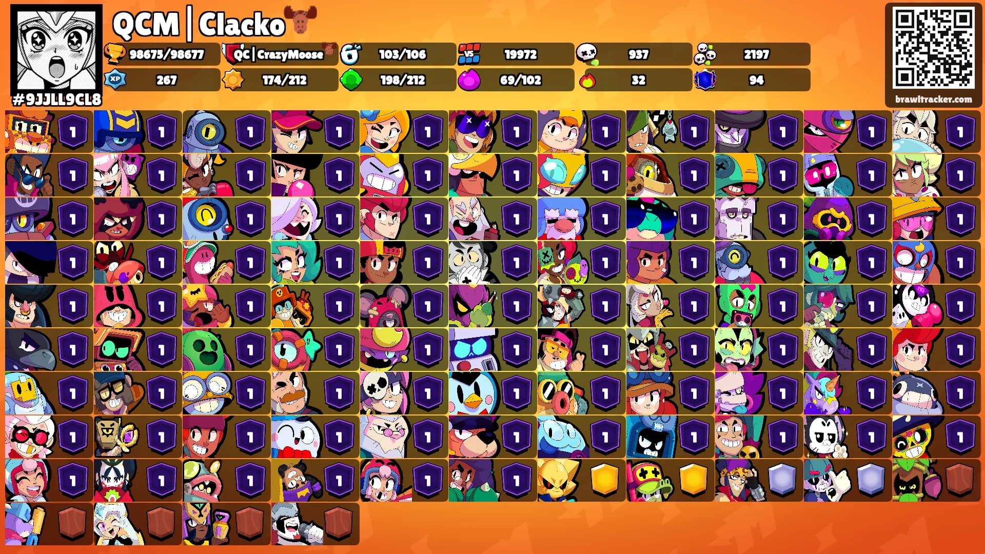 QCM|Clacko🫎's Ranks