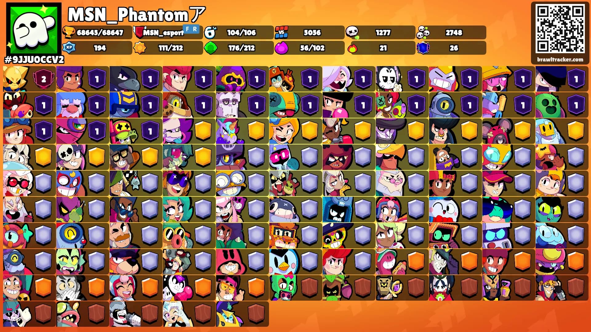 MSN_Phantomア's Ranks