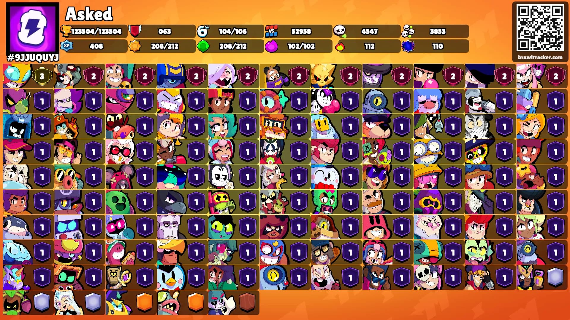 Asked's Ranks