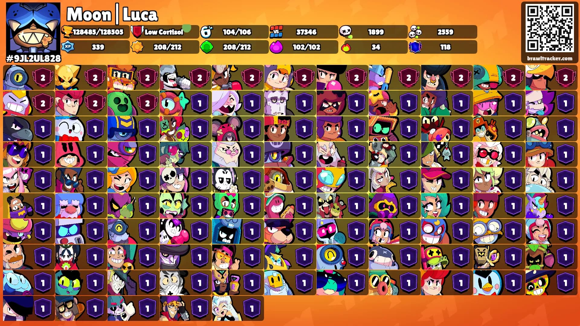 Moon|Luca's Ranks