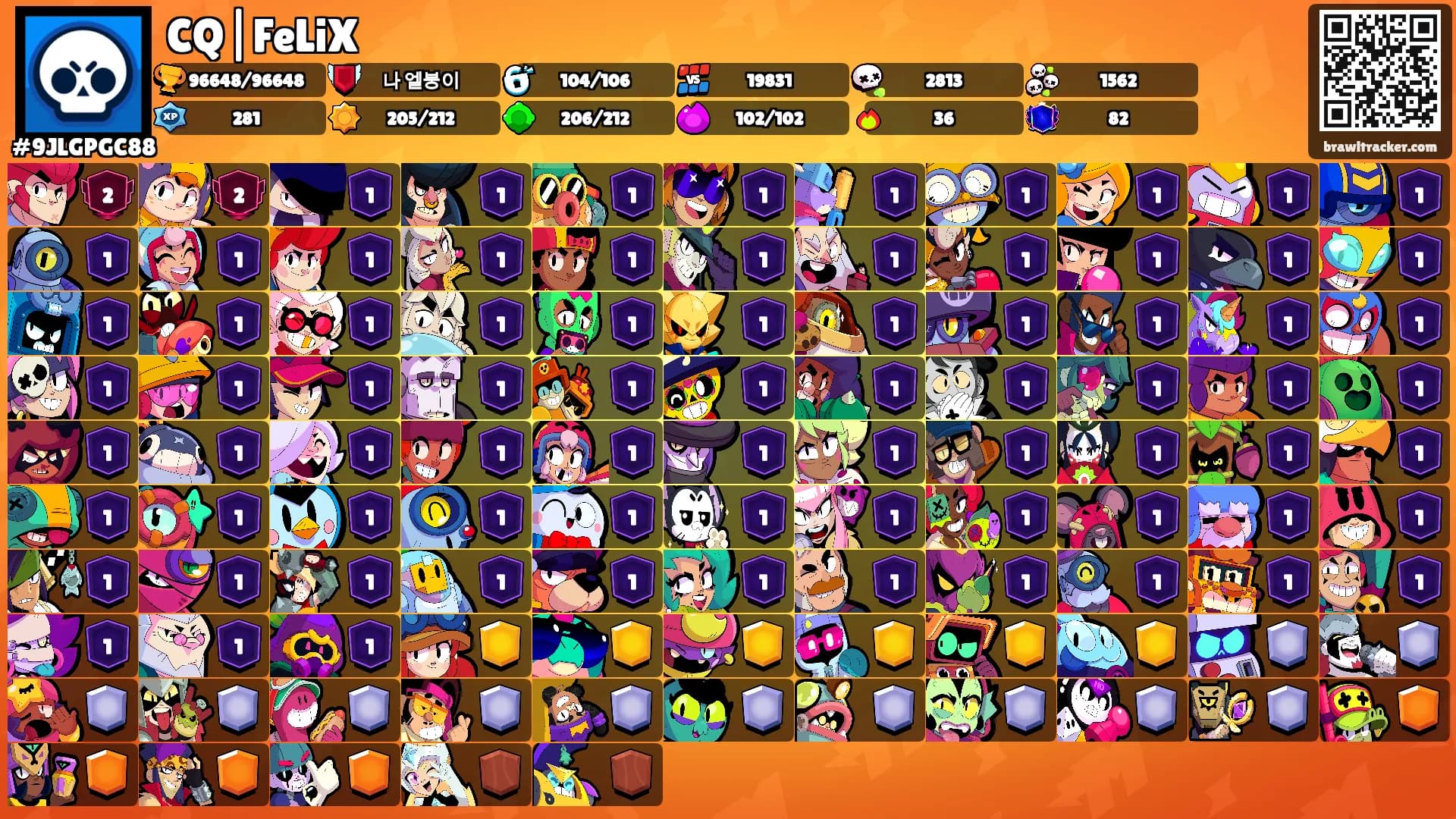 CQ|FeLiX's Ranks