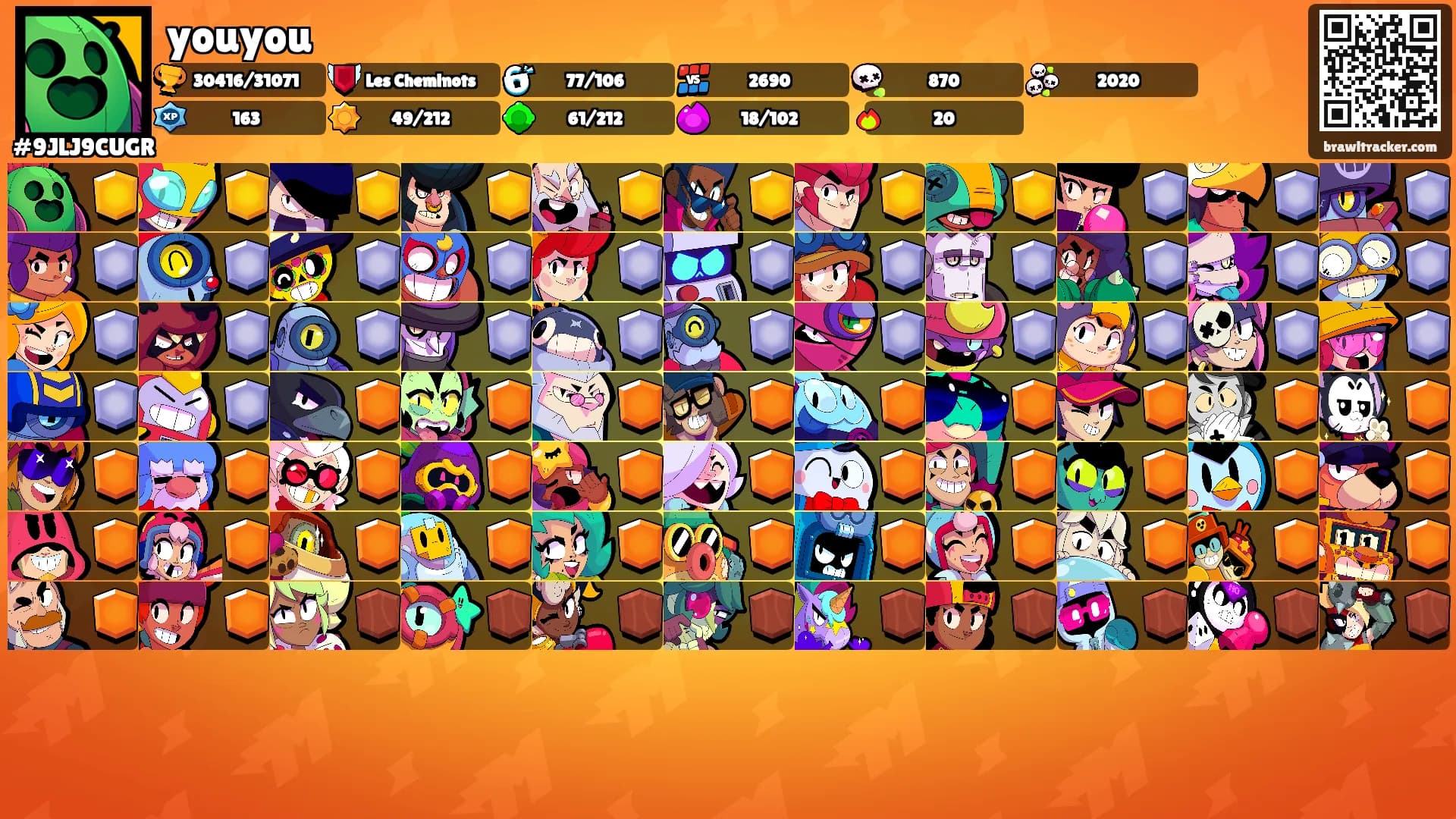youyou's Ranks