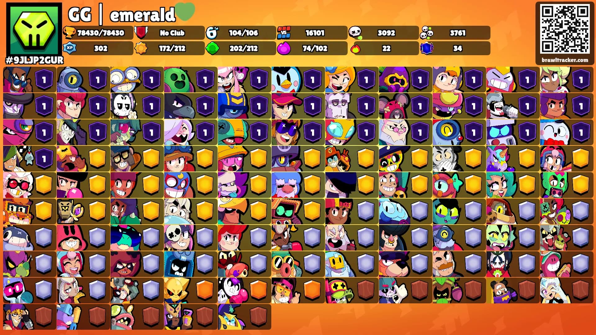 GG | emerald💚's Ranks