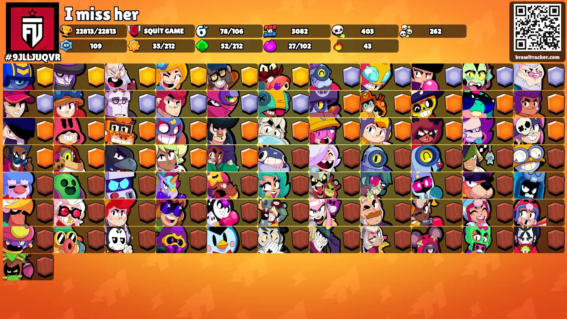 I miss her's Ranks
