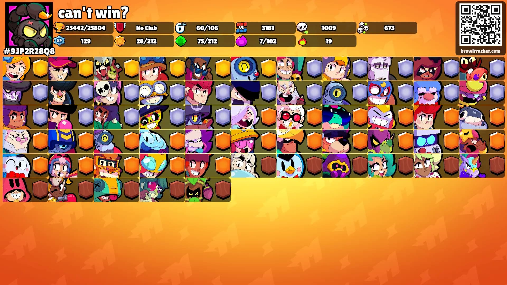 can't win?'s Ranks