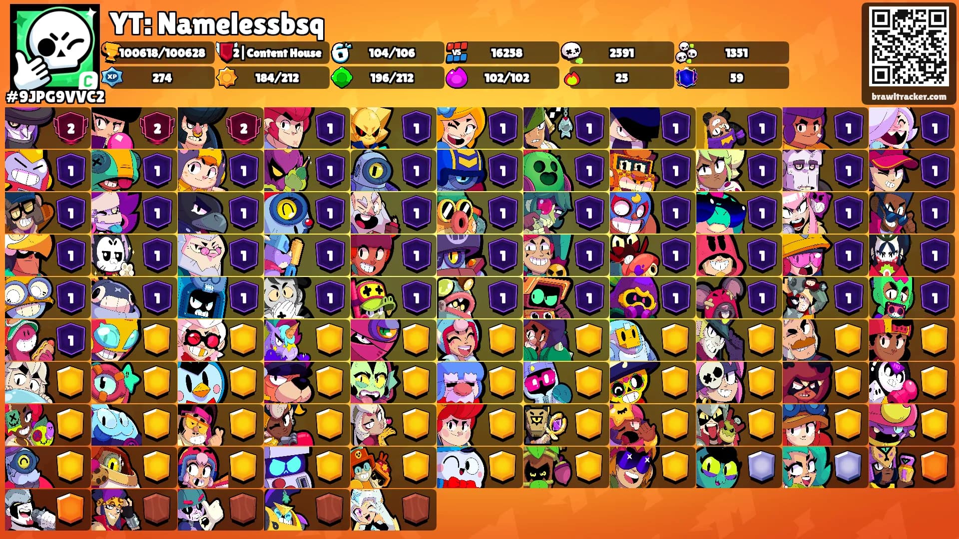 YT: Namelessbsq's Ranks