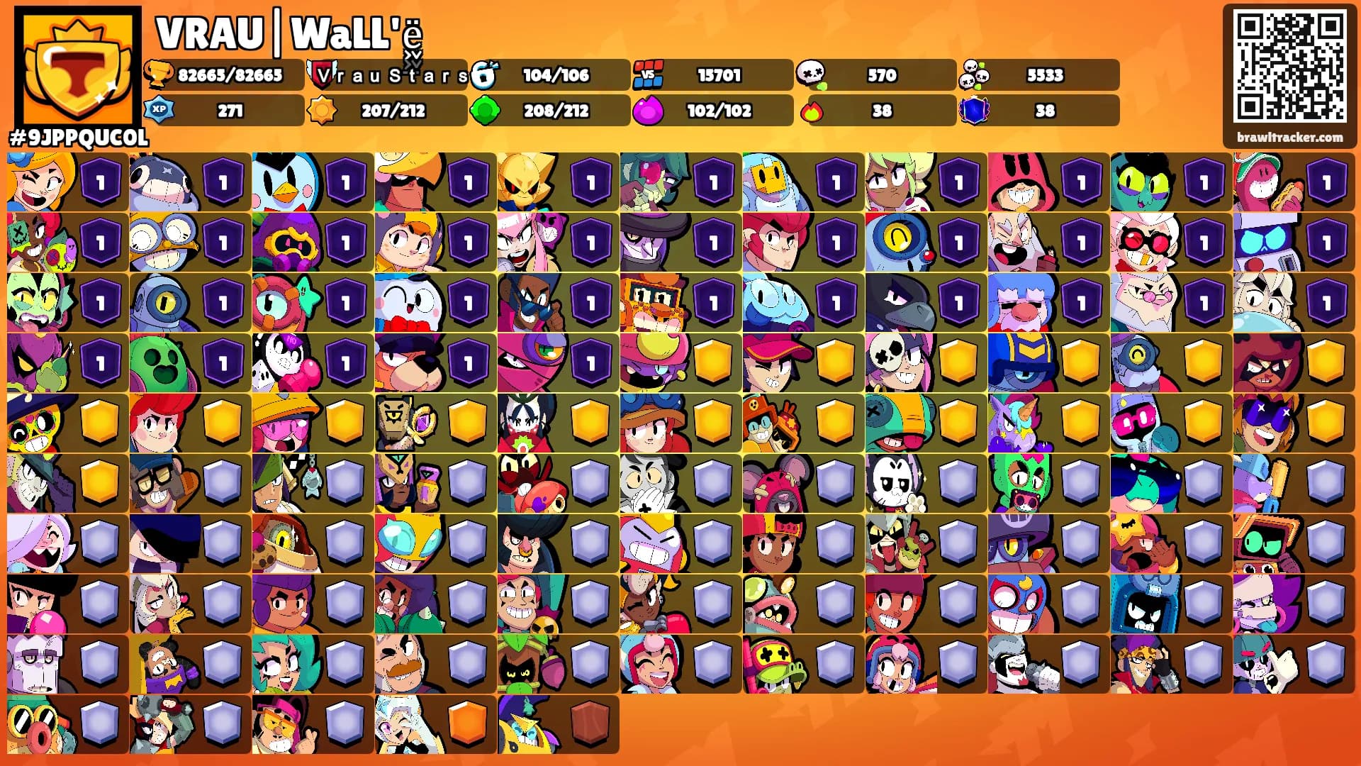 VRAU|WaLL'ë᷿᷿̲'s Ranks
