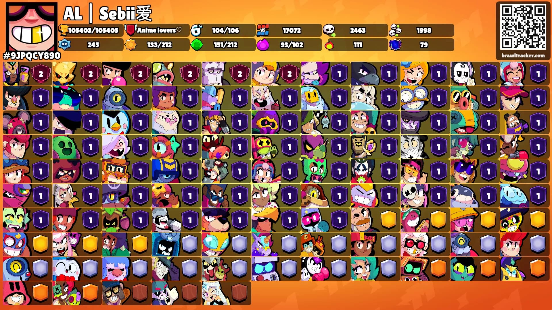 AL | Sebii爱's Ranks