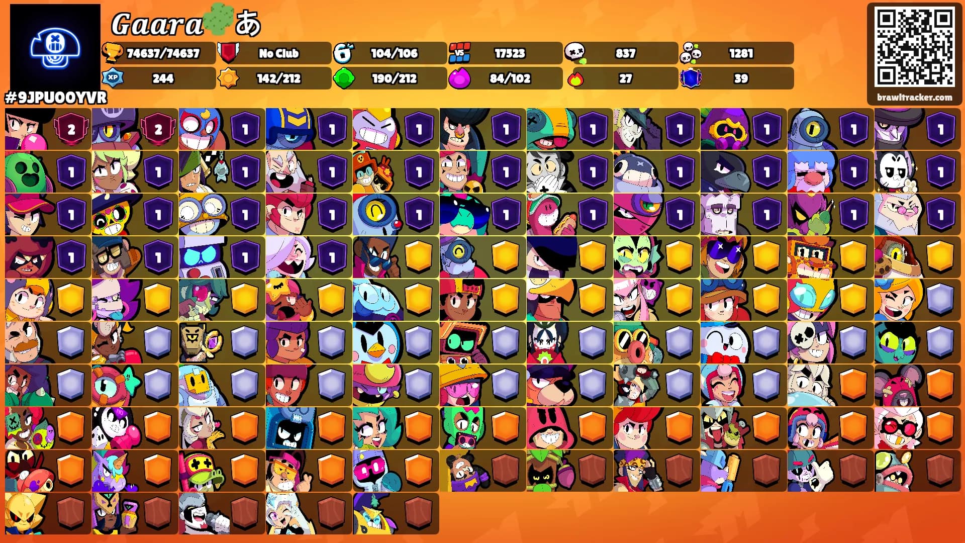 𝑮𝒂𝒂𝒓𝒂🌵あ's Ranks