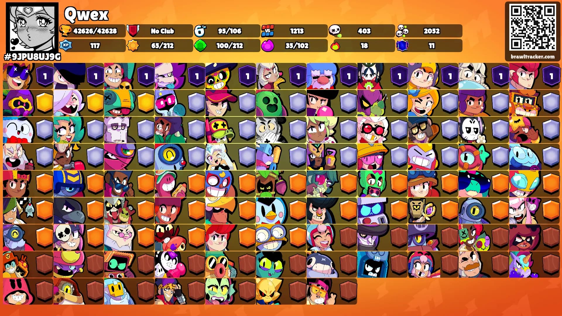 Qwex's Ranks