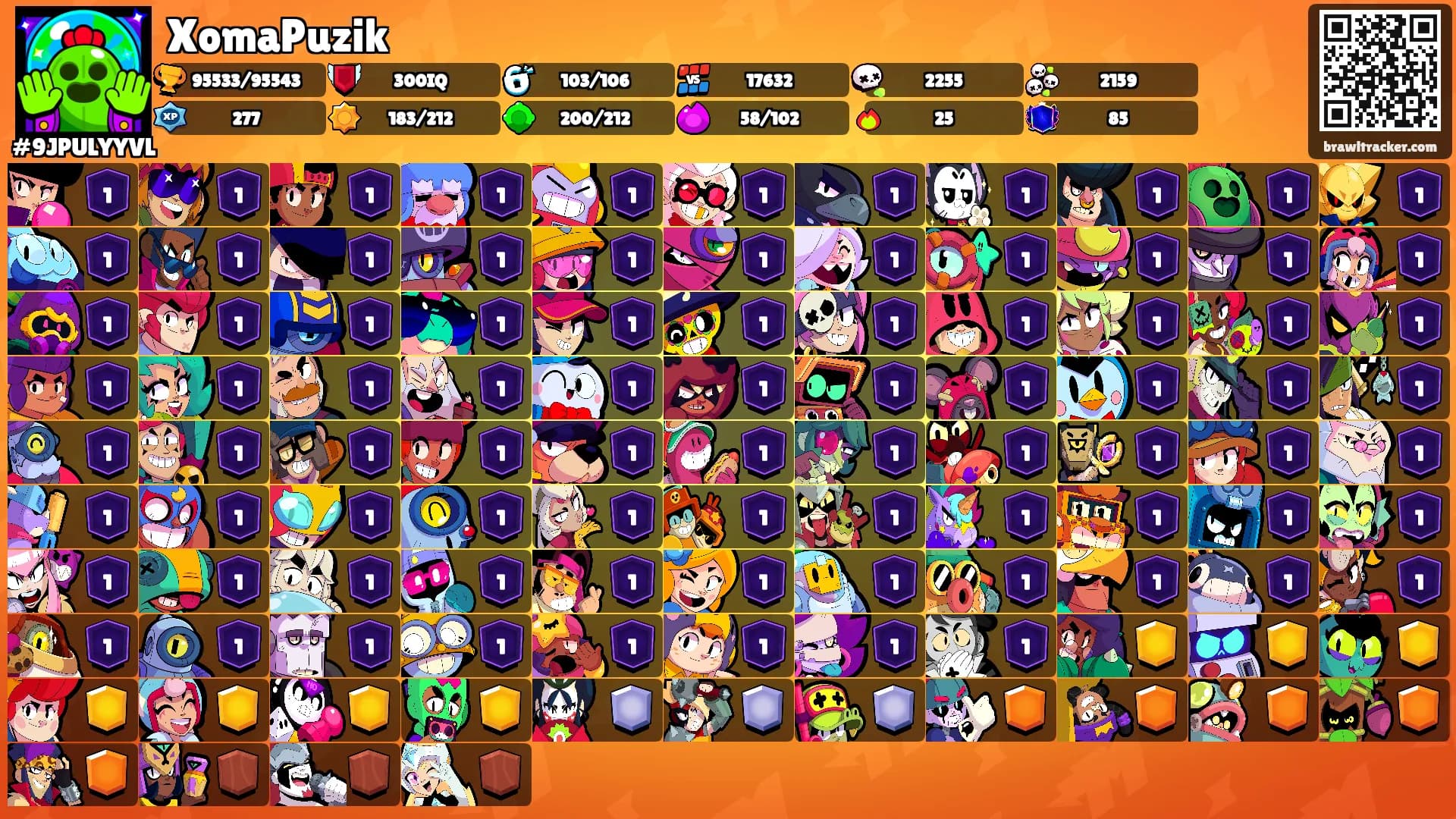 XomaPuzik's Ranks