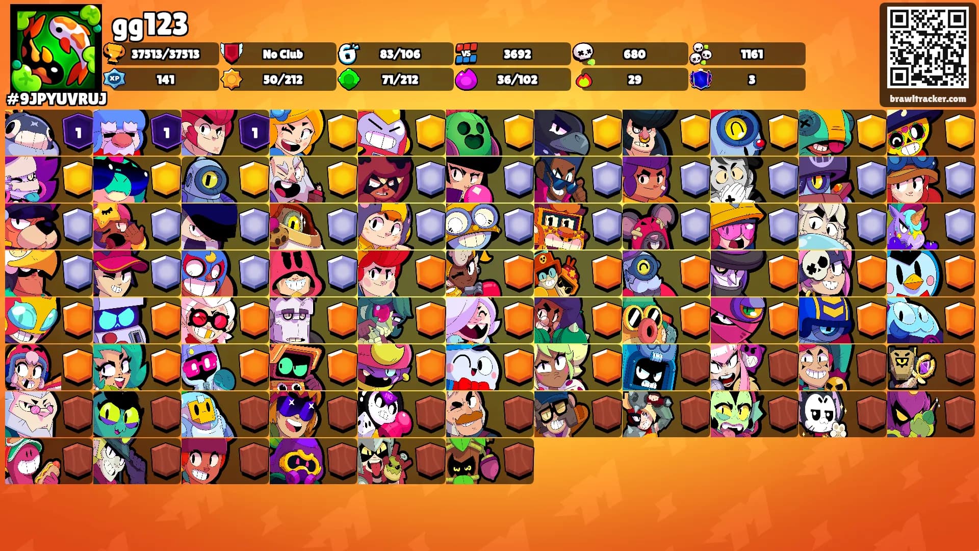 gg123's Ranks