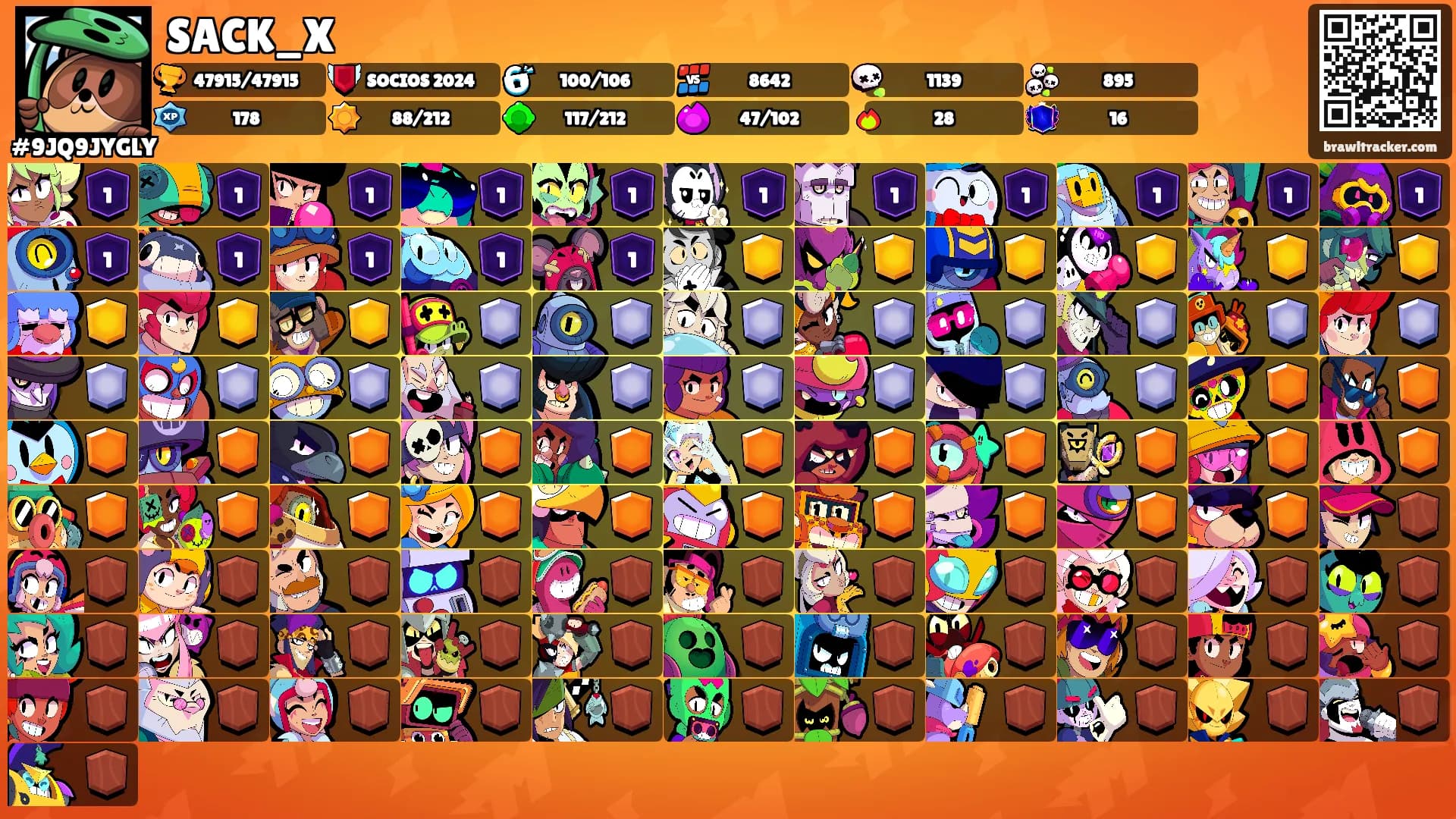 SACK_X's Ranks