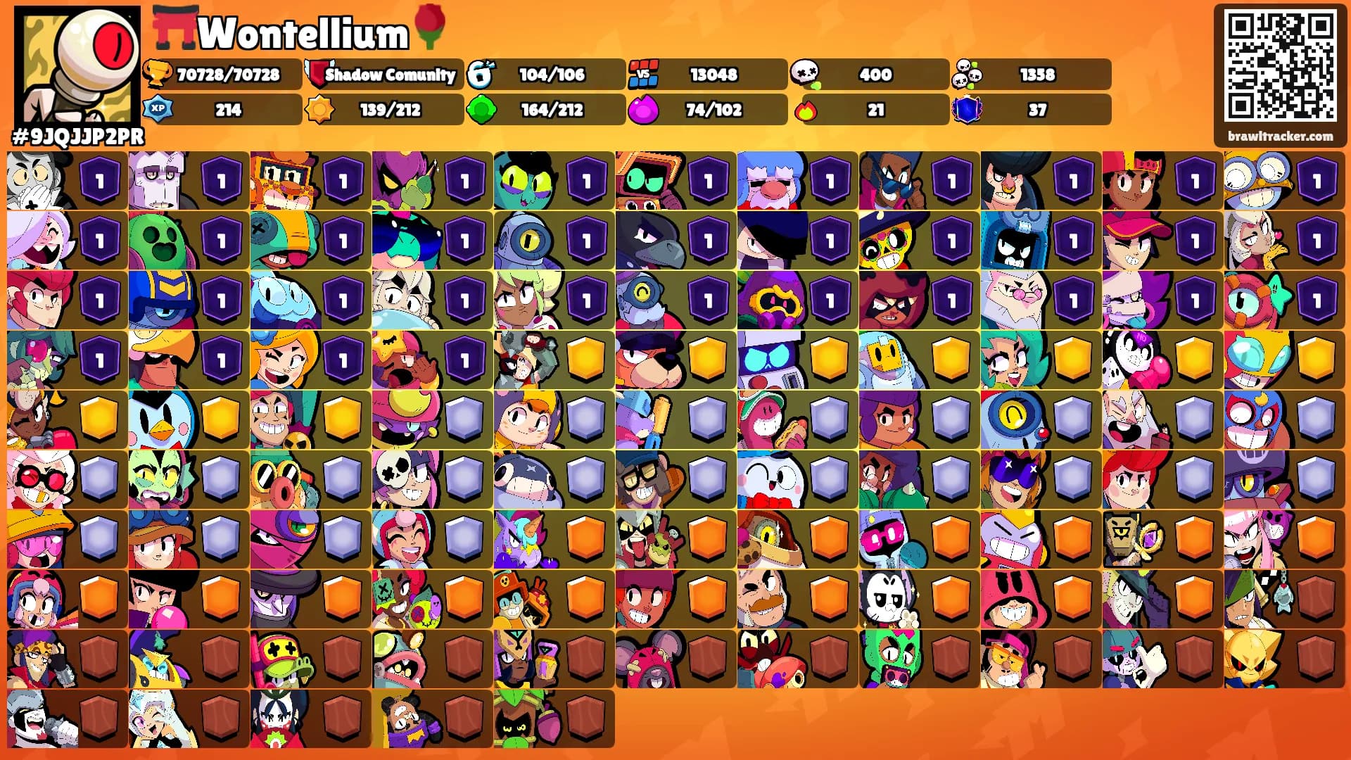 ⛩️Wontellium🌹's Ranks