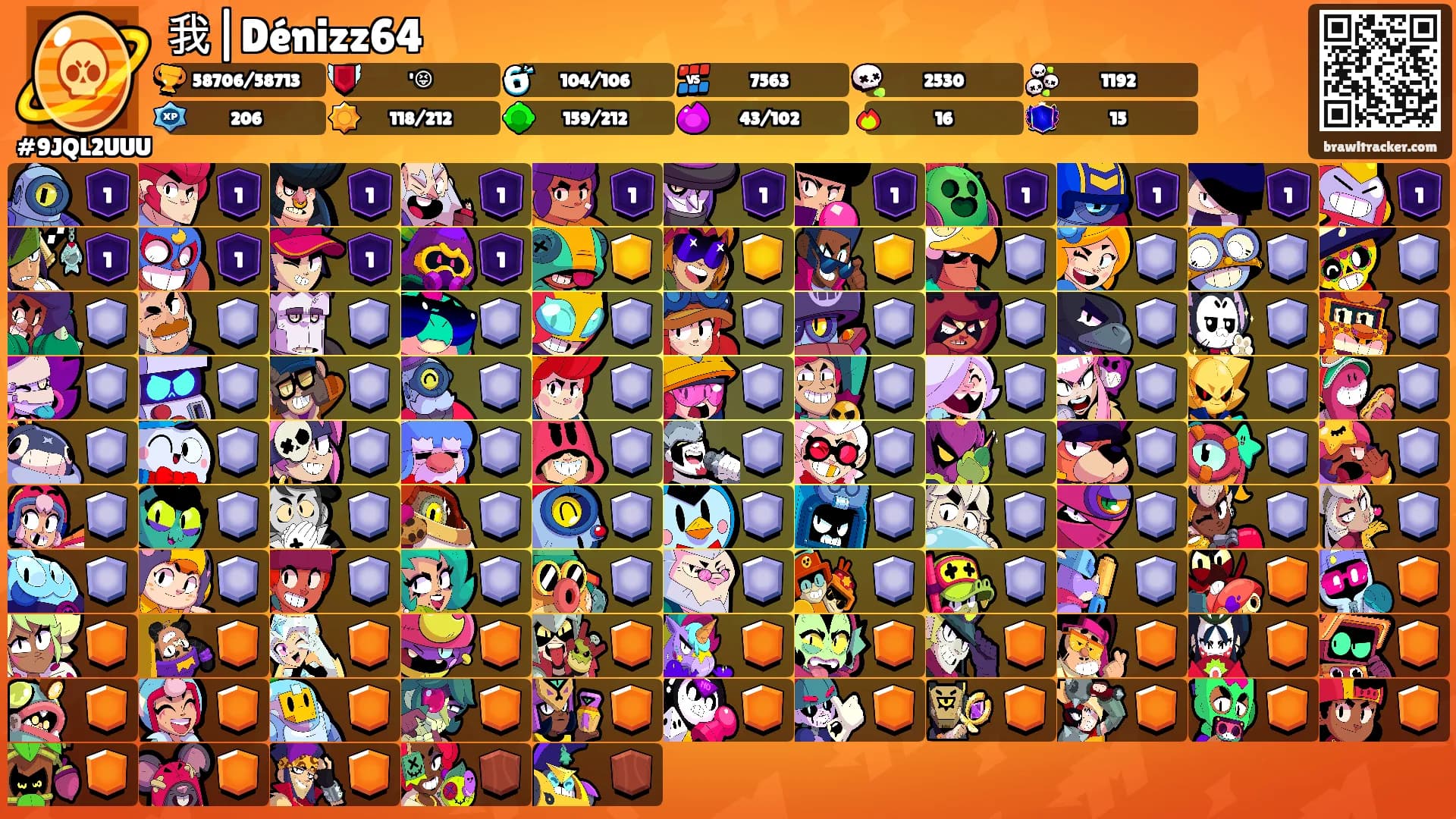 我|Dénizz64's Ranks