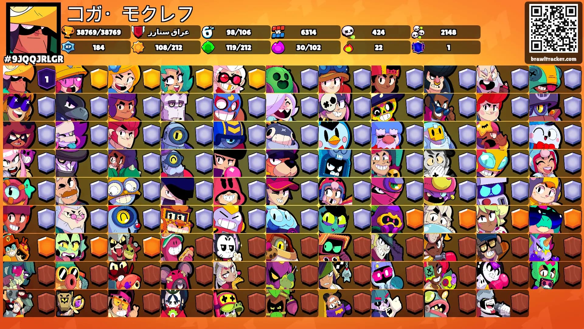コガ・モクレフ's Ranks