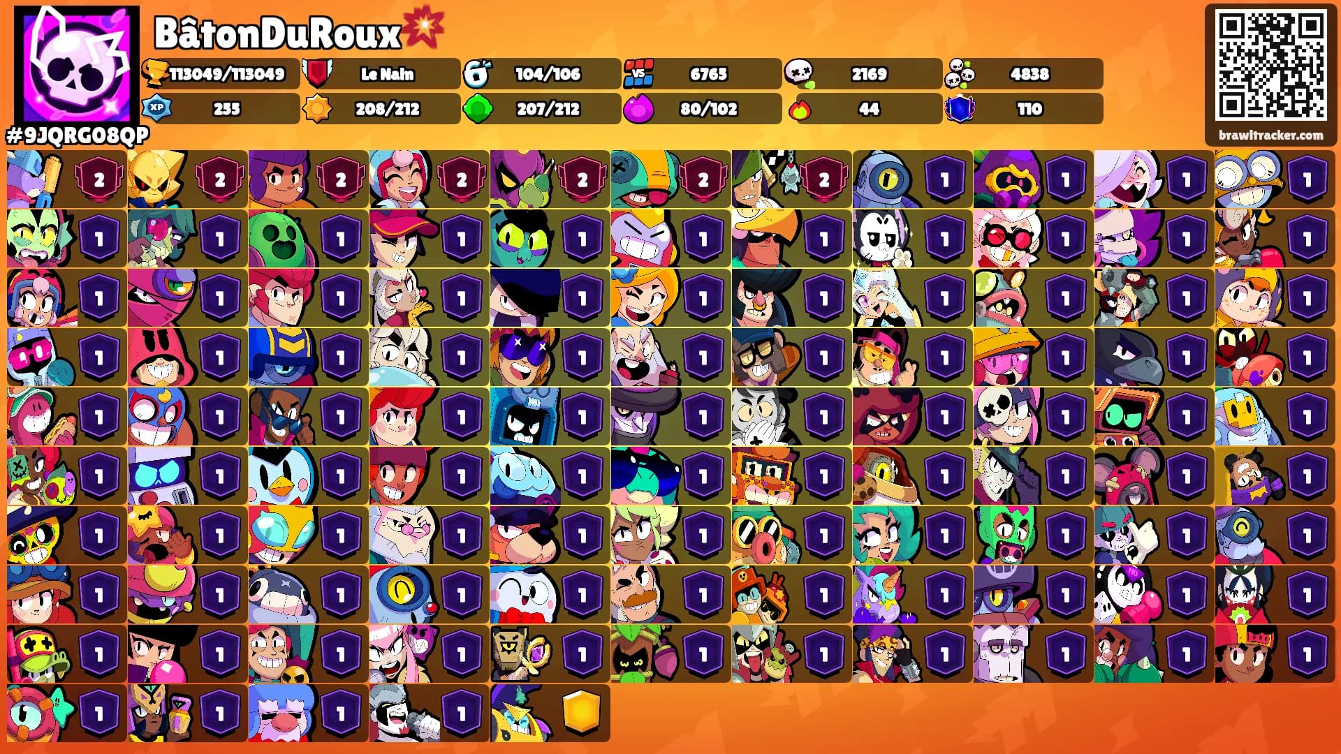 BâtonDuRoux💥's Ranks