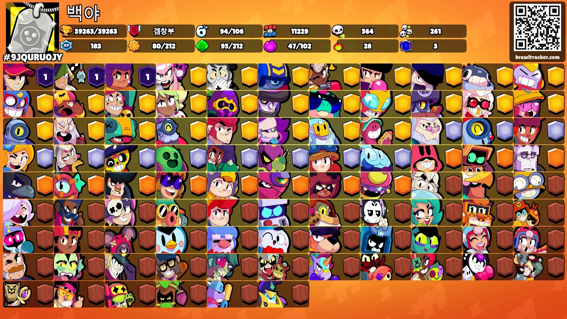 백야's Ranks