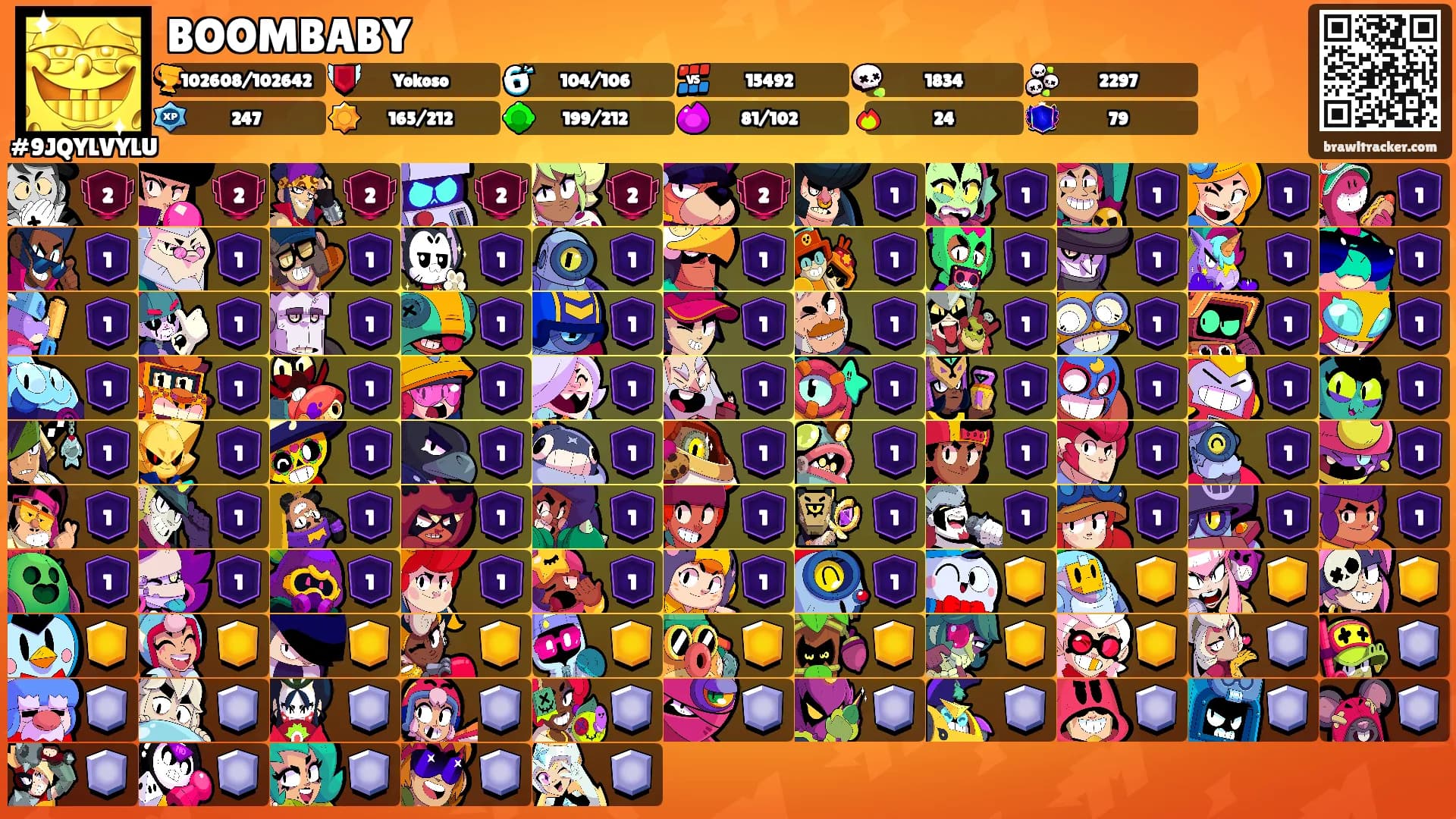 BOOMBABY's Ranks