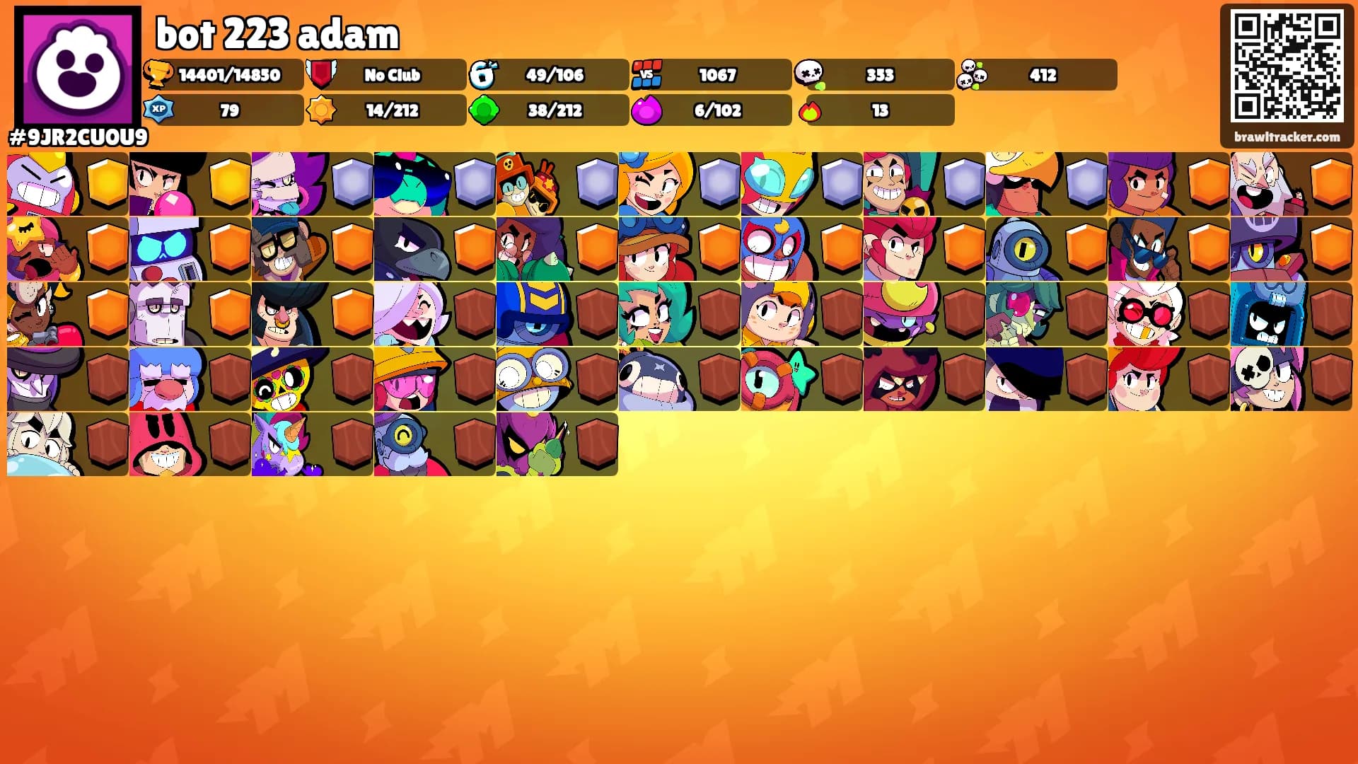 bot 223 adam's Ranks