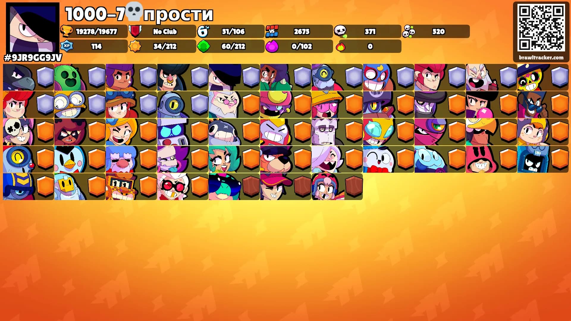 1000-7💀прости's Ranks
