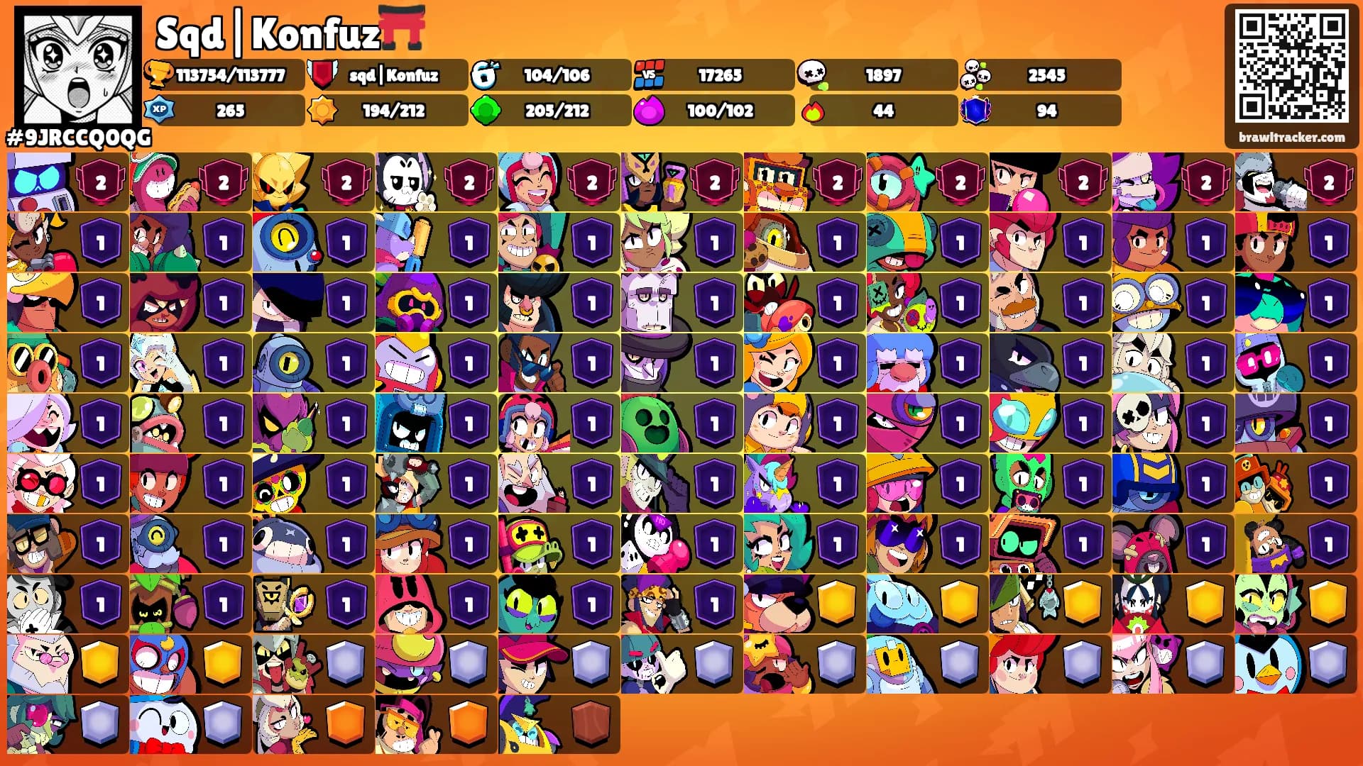 Sqd|Konfuz⛩️'s Ranks