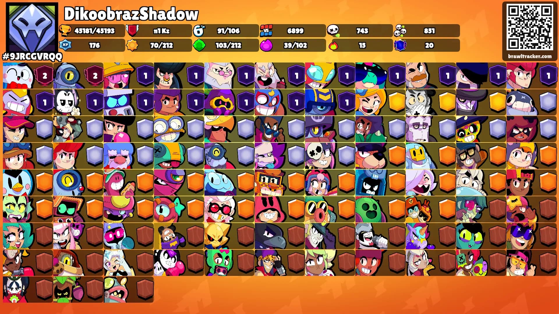 DikoobrazShadow's Ranks