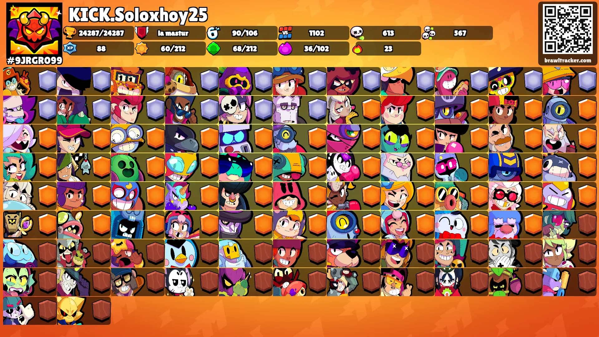 KICK.Soloxhoy25's Ranks