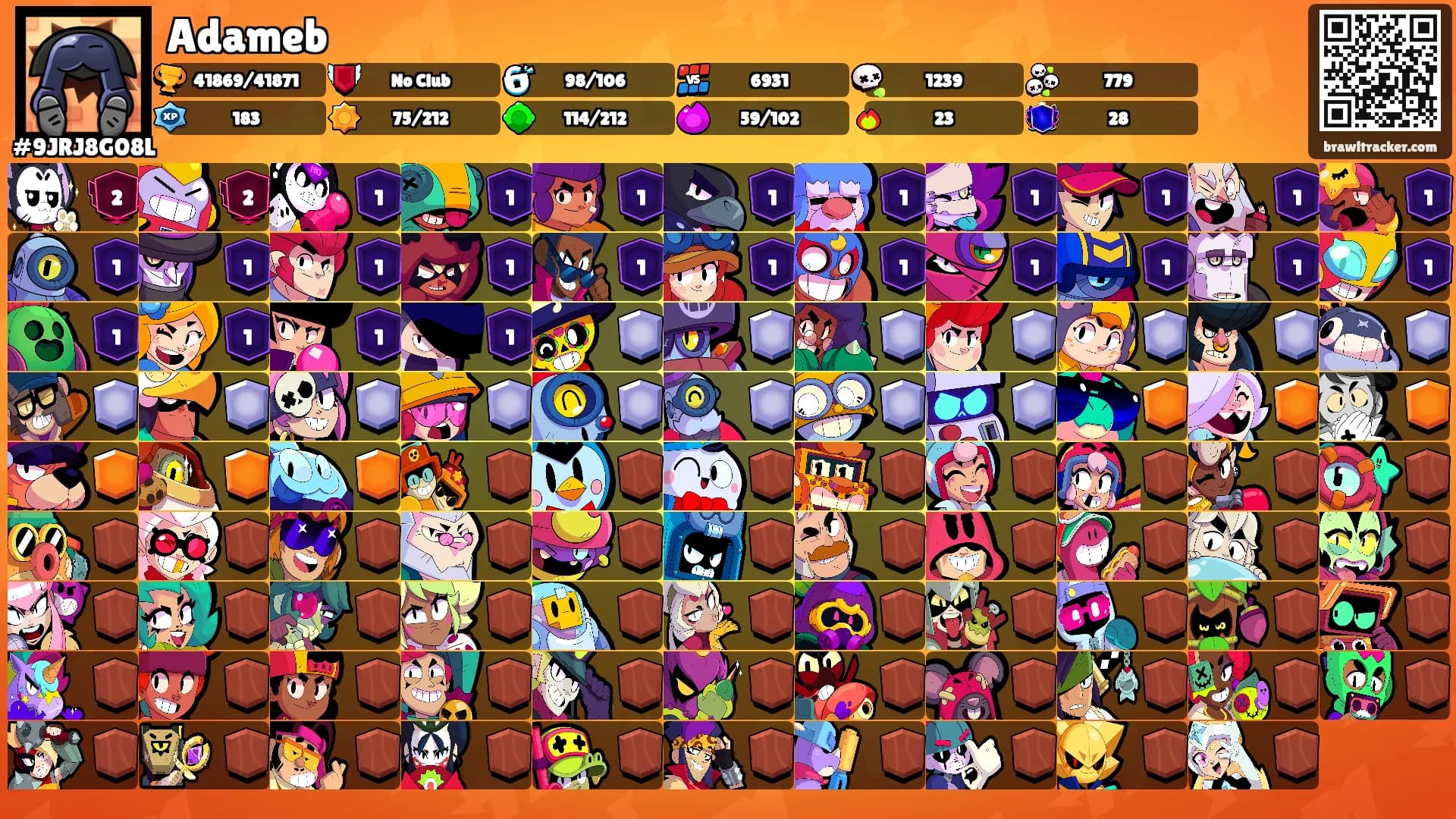 Adameb's Ranks