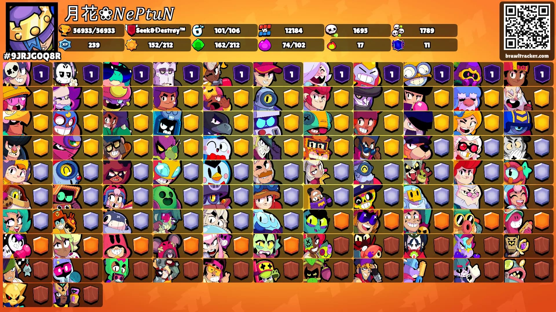 月花❀𝑁𝑒𝑃𝑡𝑢𝑁's Ranks