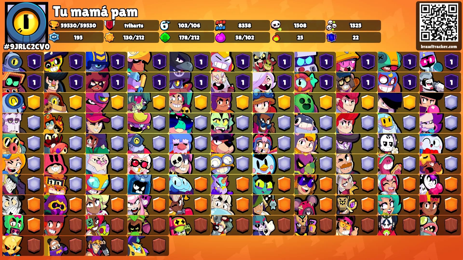 Tu mamá pam's Ranks