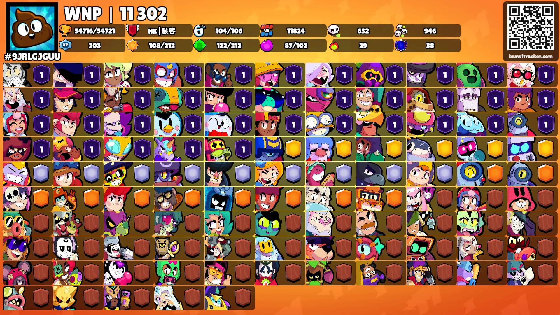 WNP｜11 302's Ranks