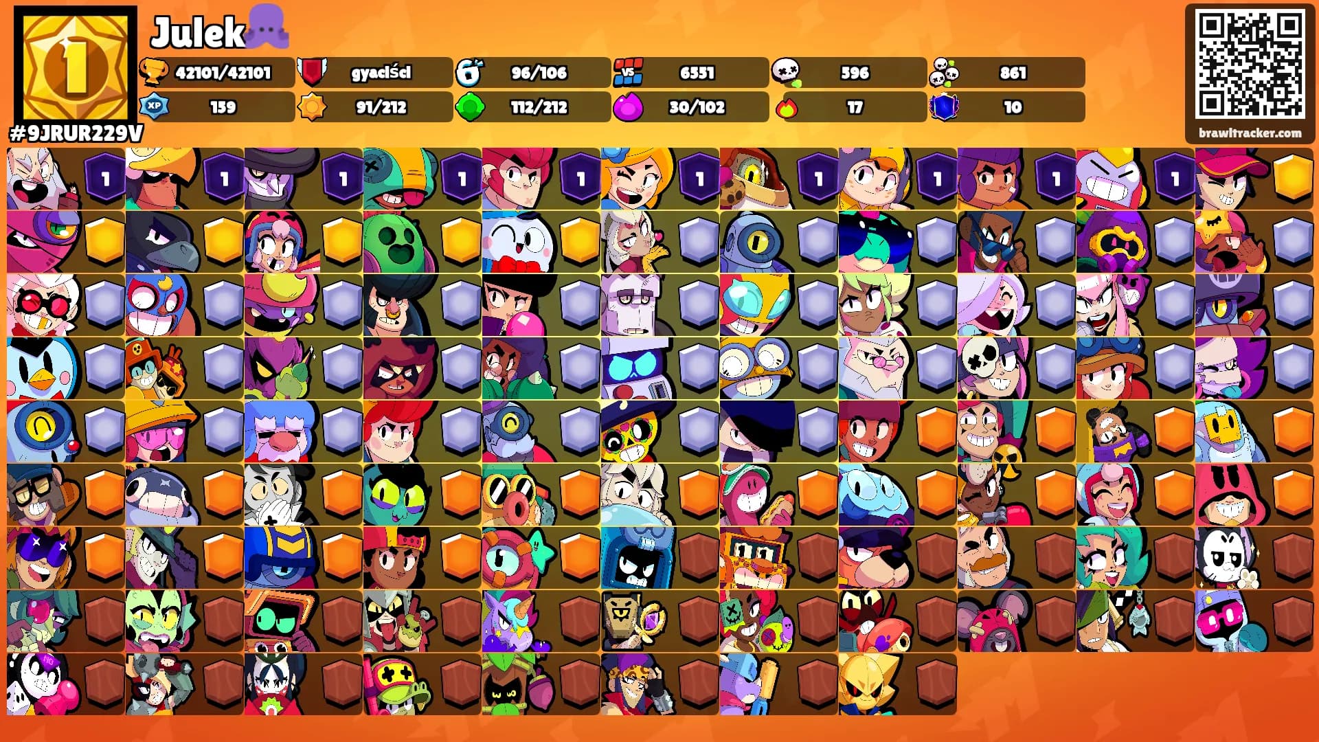 Julek🐙's Ranks