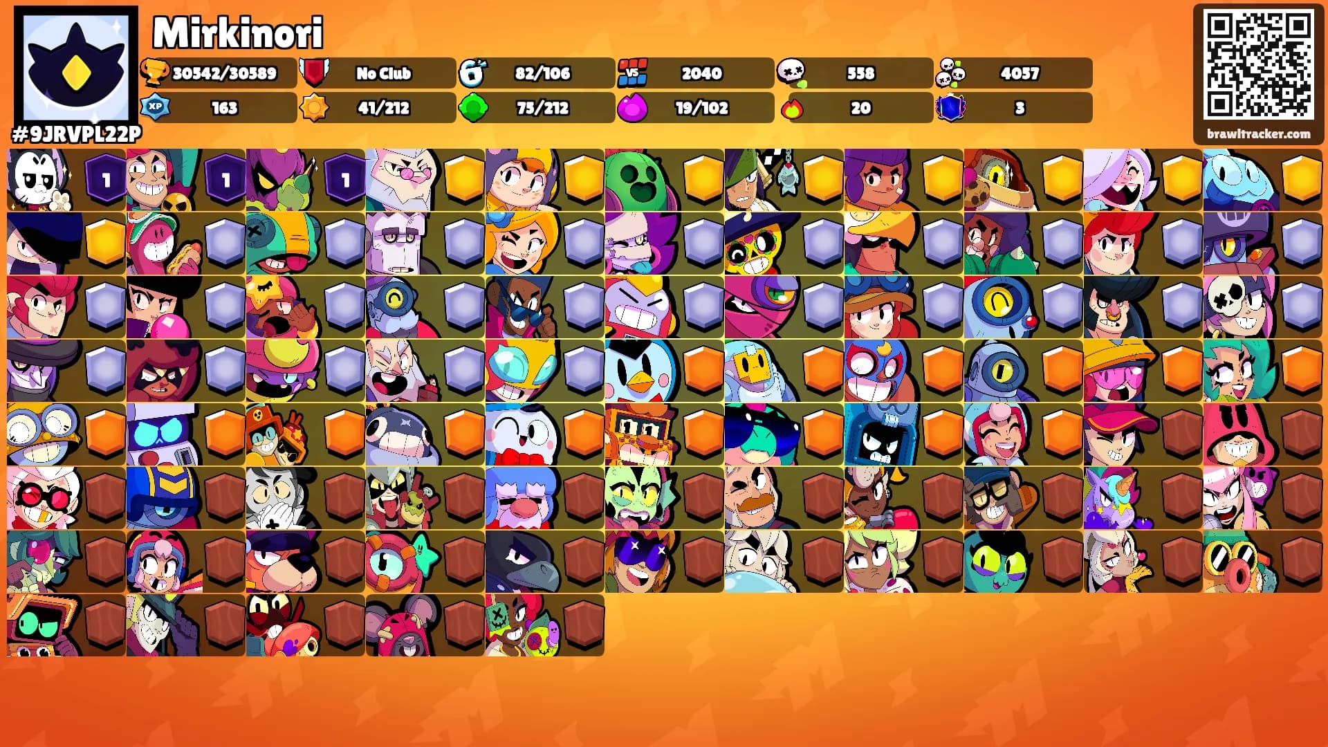 Mirkinori's Ranks