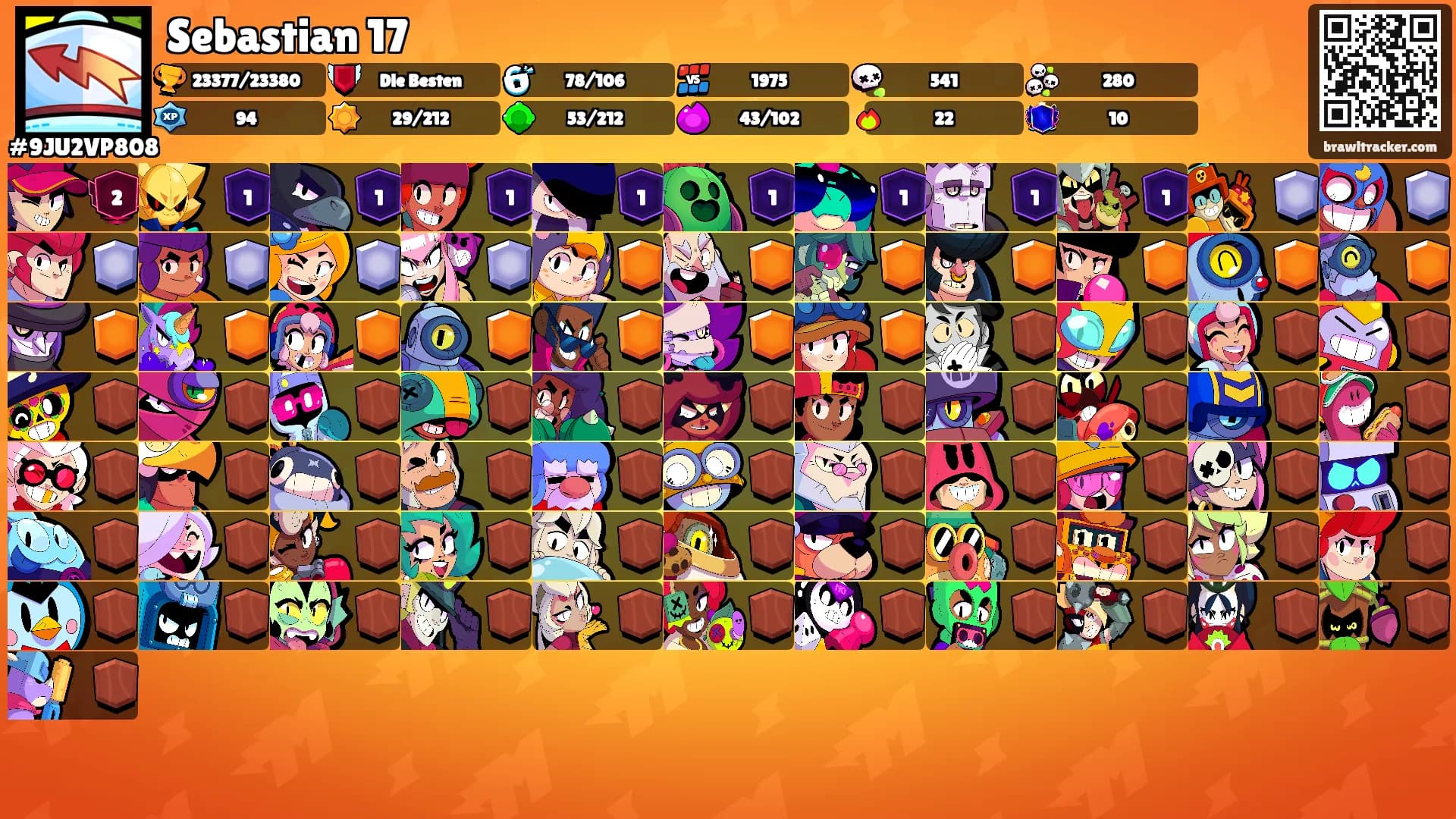 Sebastian 17's Ranks