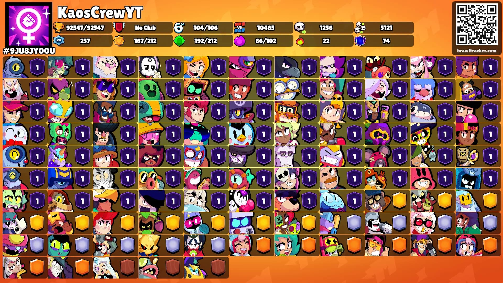 KaosCrewYT's Ranks