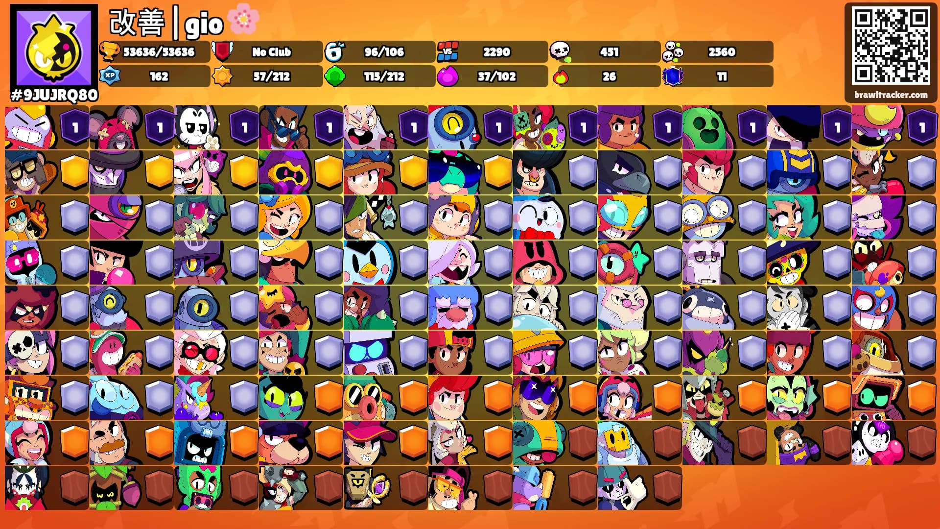 改善|gio 🌸's Ranks