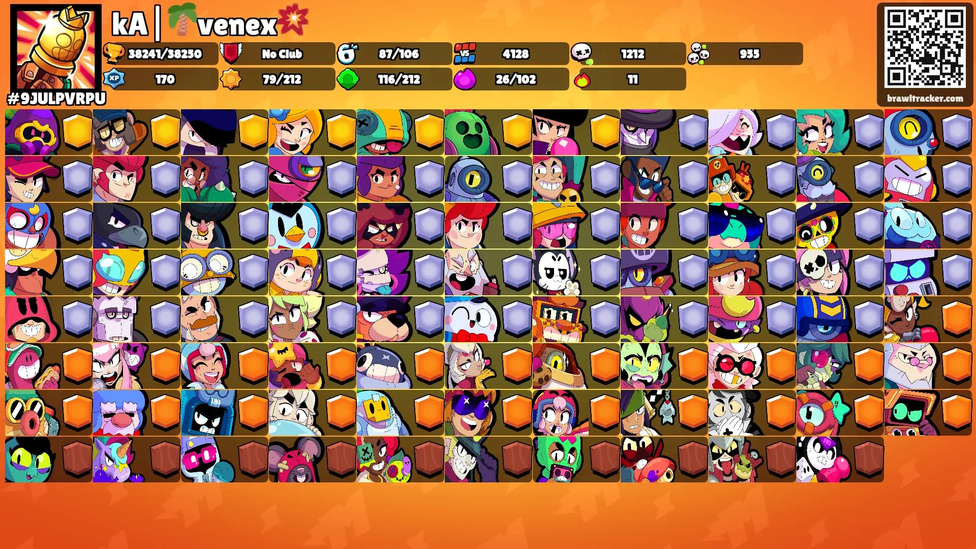 kA|🌴venex💥's Ranks
