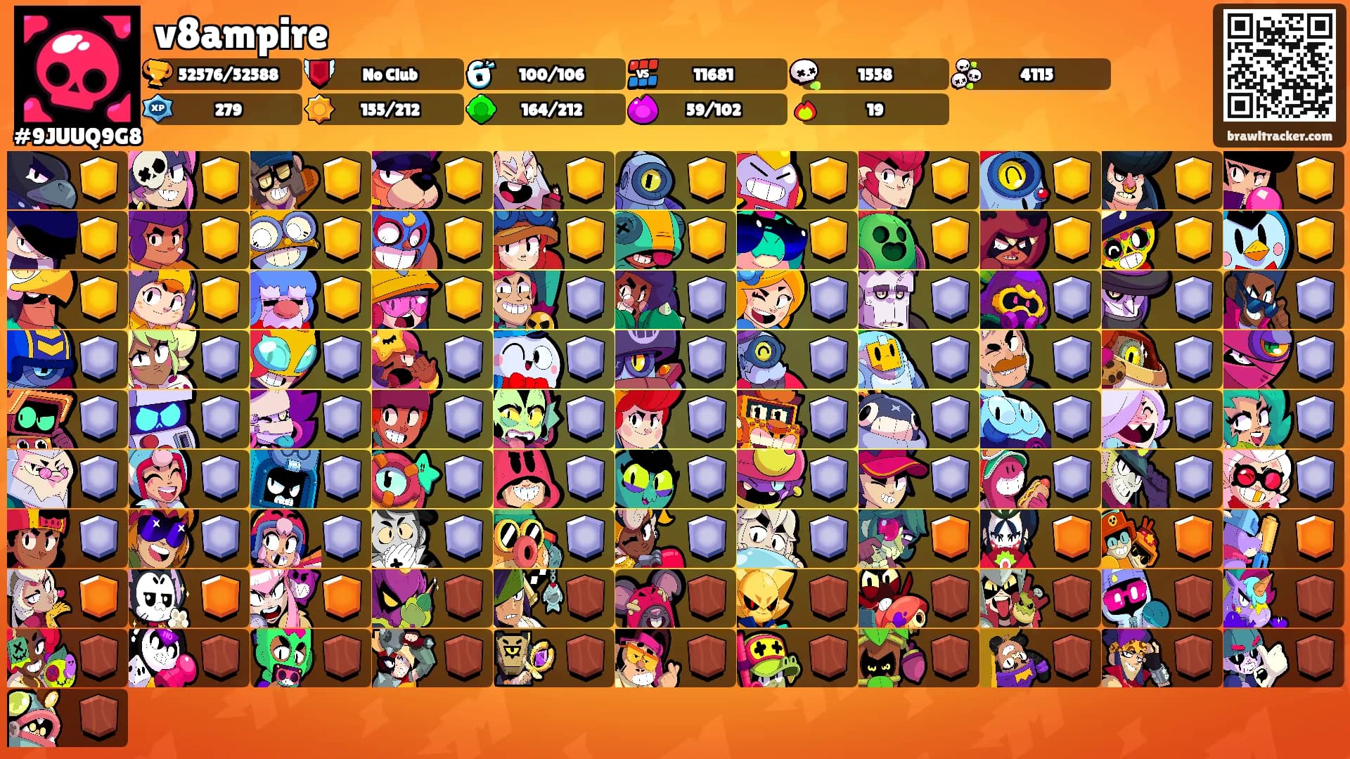 v8ampire's Ranks