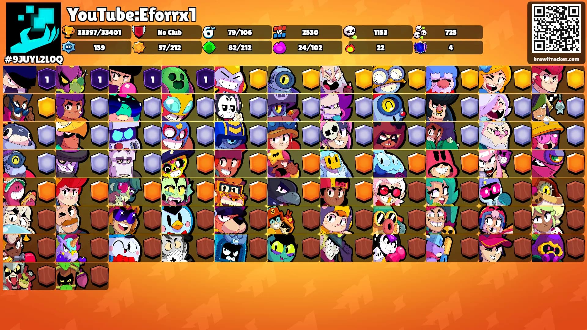 YouTube:Eforrx1's Ranks