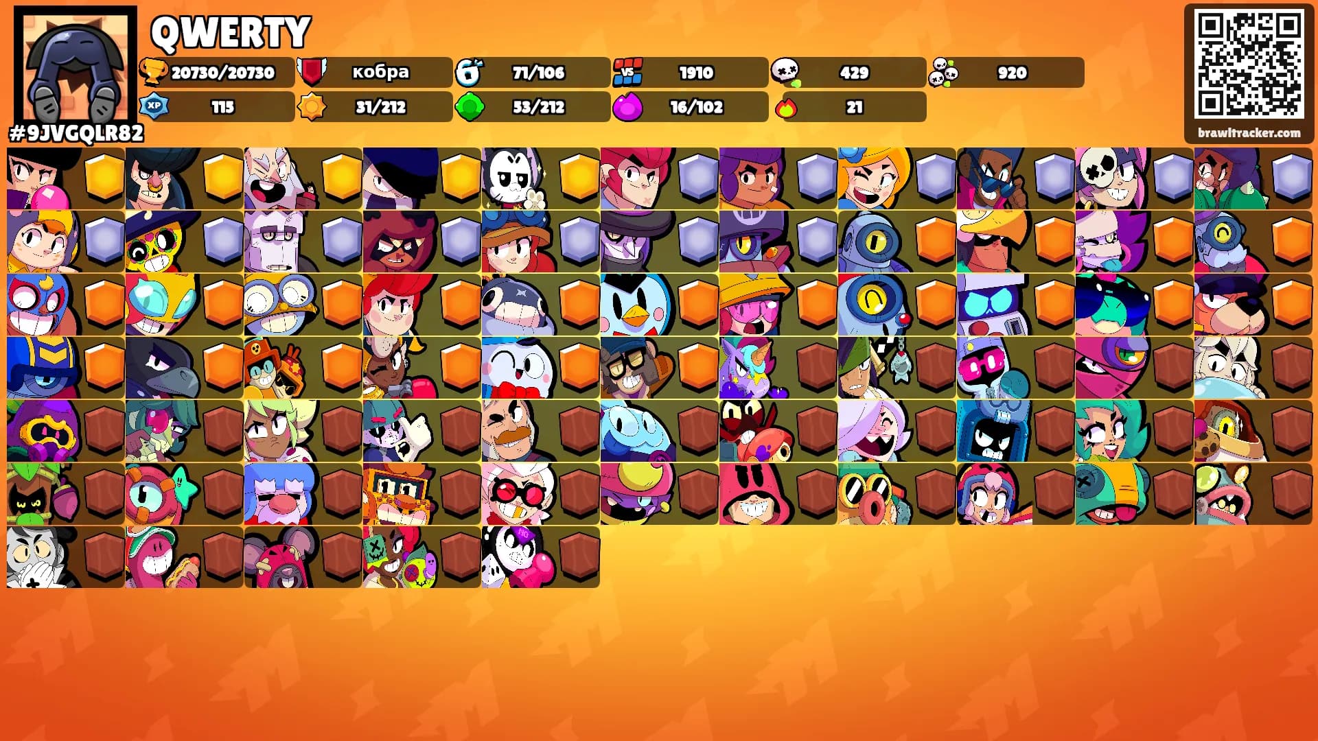 QWERTY's Ranks