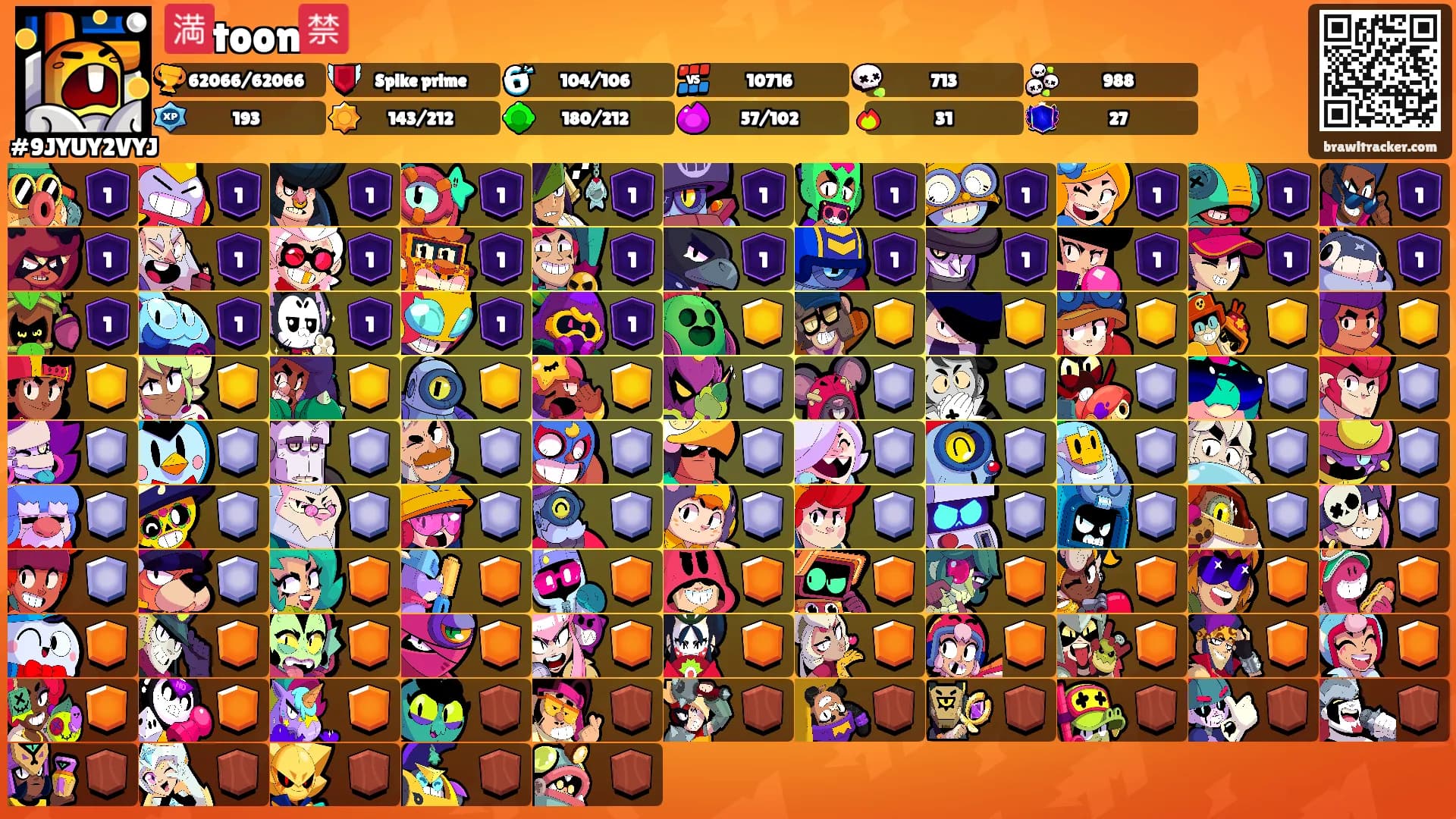 🈵️toon🈲️'s Ranks