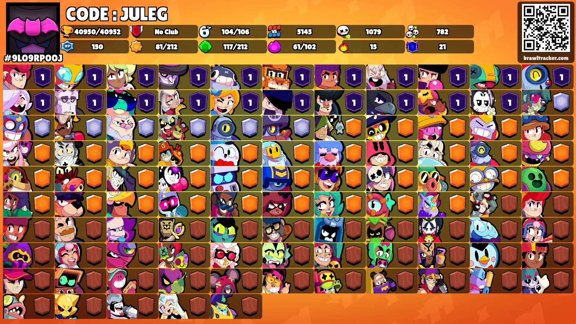 CODE : JULEG's Ranks