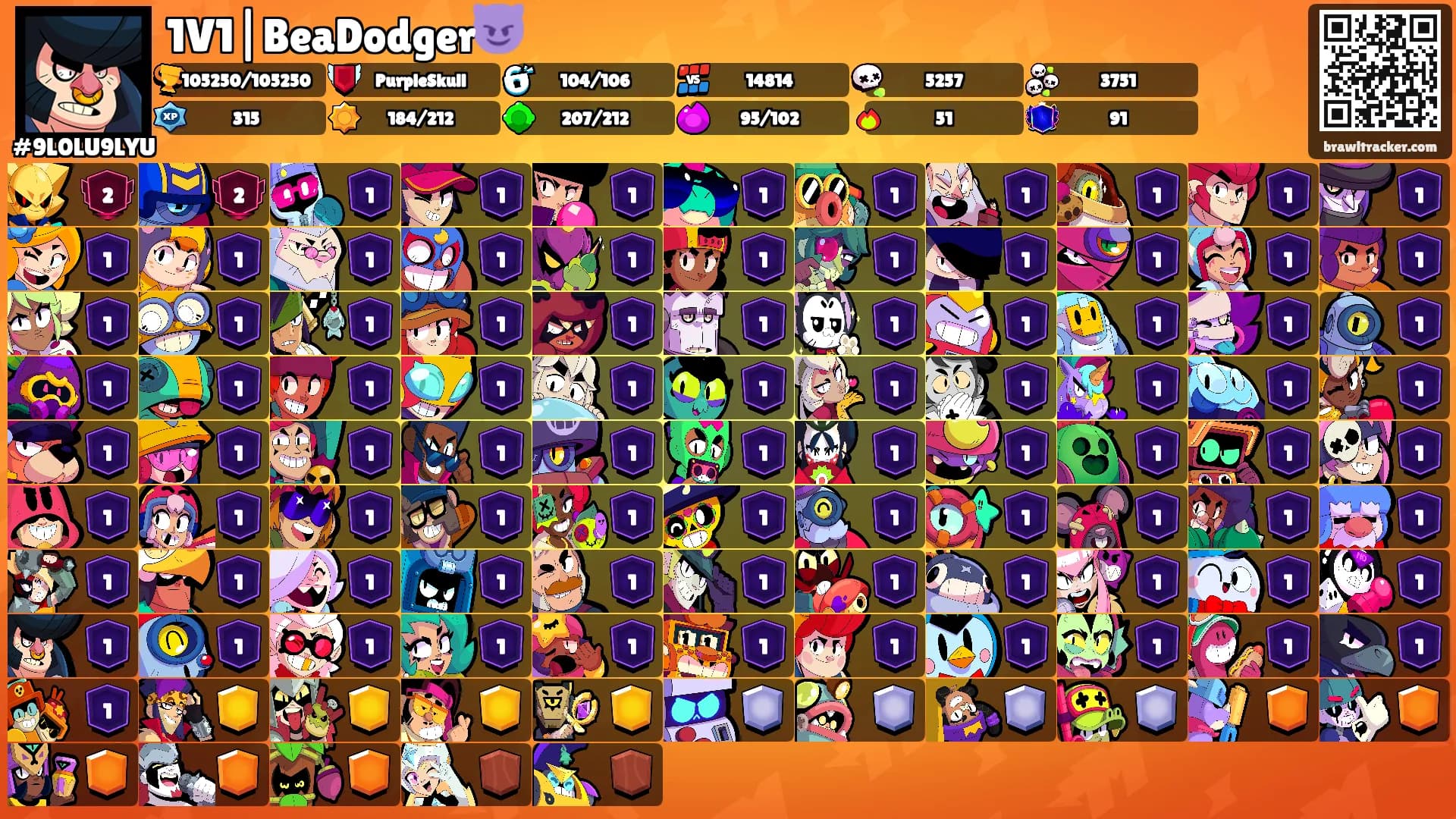 1V1|BeaDodger😈's Ranks